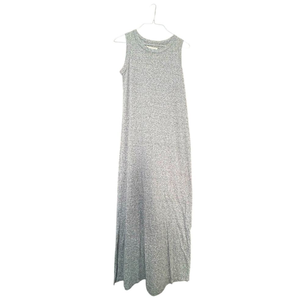 Current Elliott The Perfect Muscle Tee Dress Heathered Grey Sz 0 Lounge Soft